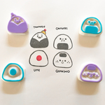 おにぎり四兄弟はんこ