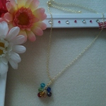 ♥7colorアミュレット♥ジャラジャラネックレス