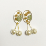 《再販2》ミモザ＊揺れるパールピアス・イヤリング