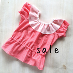 SALE［名入れ可］100❇︎お着替え簡単  ペプラムチュニック
