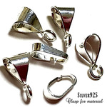 【◆純銀◆silver925製】バチカン金具/２種類３点セット【極上作品に✧】💖大人気ロングセラー商品💖