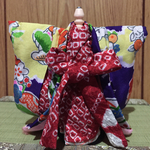 ミニチュア着物オビツ11対応