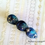 ●cs●宇宙バレッタ●銀河●星空●