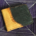 本革手作り財布300円！ 革職人の手作り財布屋 。 ハンドメイド レザー ウォレット 本革 手縫い レザークラフト 革細工 革雑貨 二つ折り革財布