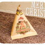 お菓子・雑貨袋に 20枚★クリスマス テトラ★シーラー、アイロンで溶着が可能★ エージレス対応/No.37