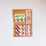 ++SUMMERver.COLORFUL!TICKET!日付シール* 7月++