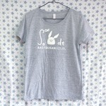 積分サイトウサンTシャツ　アッシュグレー(girls-M)