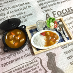 ミニチュア🍛カレーライスセット