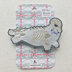 刺繍ブローチ 『ホネホネあざらし』 "Theme Orders"