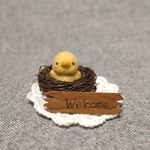 ちっちゃなひよこ〘Welcome〙羊毛フェルト