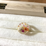 かすみ草の花束リング