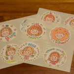 メッセージシール♡girls