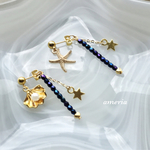 3way真夏の流れ星☆バックキャッチピアス