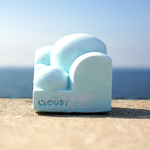 小さな雲の指輪スタンド。 “CLOUDY”(クラウディ) ブルー