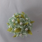 紫陽花の帯留