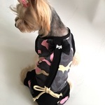犬服オーダー★カモフラージュ柄オールインワン★