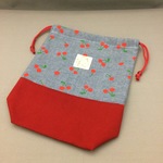 【n様オーダー品】ume＊mew コップ入れ（さくらんぼ）