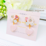 さくらピンク♡ガーリービジューピアス/イヤリング