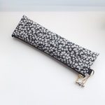 ★LIBERTY　Glenjade グレンジェイド　ブラック　ビニコのぺたんこペンケース　