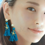 ＊タッセル 夏ピアス＊ヒトデ