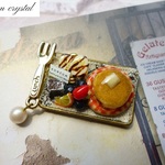 Angem CAFE：miniホットケーキ&フルーツ&ブラウニーセット♡編