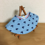 【送料込】☆使い勝手一番☆ デニム調deクジラさん ○まんまるスタイ○
