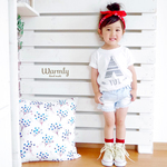 名前入り★ティピーテント Tシャツ〔ホワイト〕／出産祝い／誕生日／プレゼント