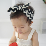 【ベビー用】なみなみ柄ヘアバンド