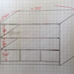 【専用ページ】引出し付 オープンラック