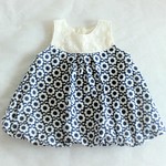 受注生産】Wガーゼのバルーンワンピース