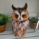 ★送料込み★羊毛フェルト製トラフズク