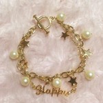 レターパールブレスレット