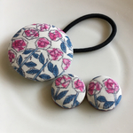 再販♡ミナペルホネンくるみボタンイヤリング／ピアス