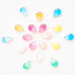 ✿ カラフルな雨のドロップピアス ✿  