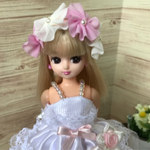 再販 リカちゃんお花のカチューシャピンク