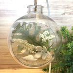 フェイクウォーター アレンジメント 海辺  プラスチックドーム①