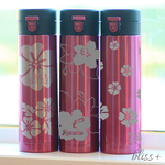水筒430ml PINK ハイビスカス