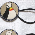 ペンギンヘアゴム　〔2個セット〕〔送料無料〕