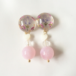 heart shell×flower pierce