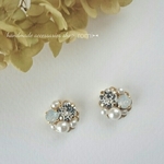 💎結婚式・パーティーに💎crystal & whiteopal
