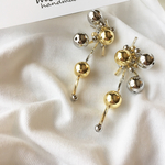 silver gold pierce/earring