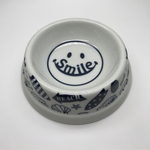 【名入れ】【限定一点】Smile☆フードボウル☆☆ペット皿☆