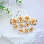 suzurin4様専用【薔薇パーツ＊《ベージュ》】