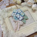 紫陽花の３Wayネックレス