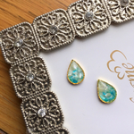 * blue drop pierce(earring) *