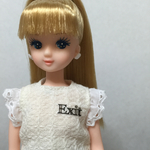 リカちゃん 袖フリルカットソー