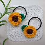 子供用ひまわり🌻ヘアゴム