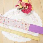 【ｍ様ご予約品】裏地付き☆赤ずきんちゃん柄ものさし袋h