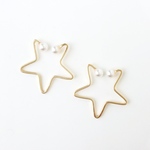 イヤリング　star