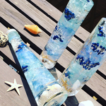 あじさいとかすみ草のハーバリウム～Summer～